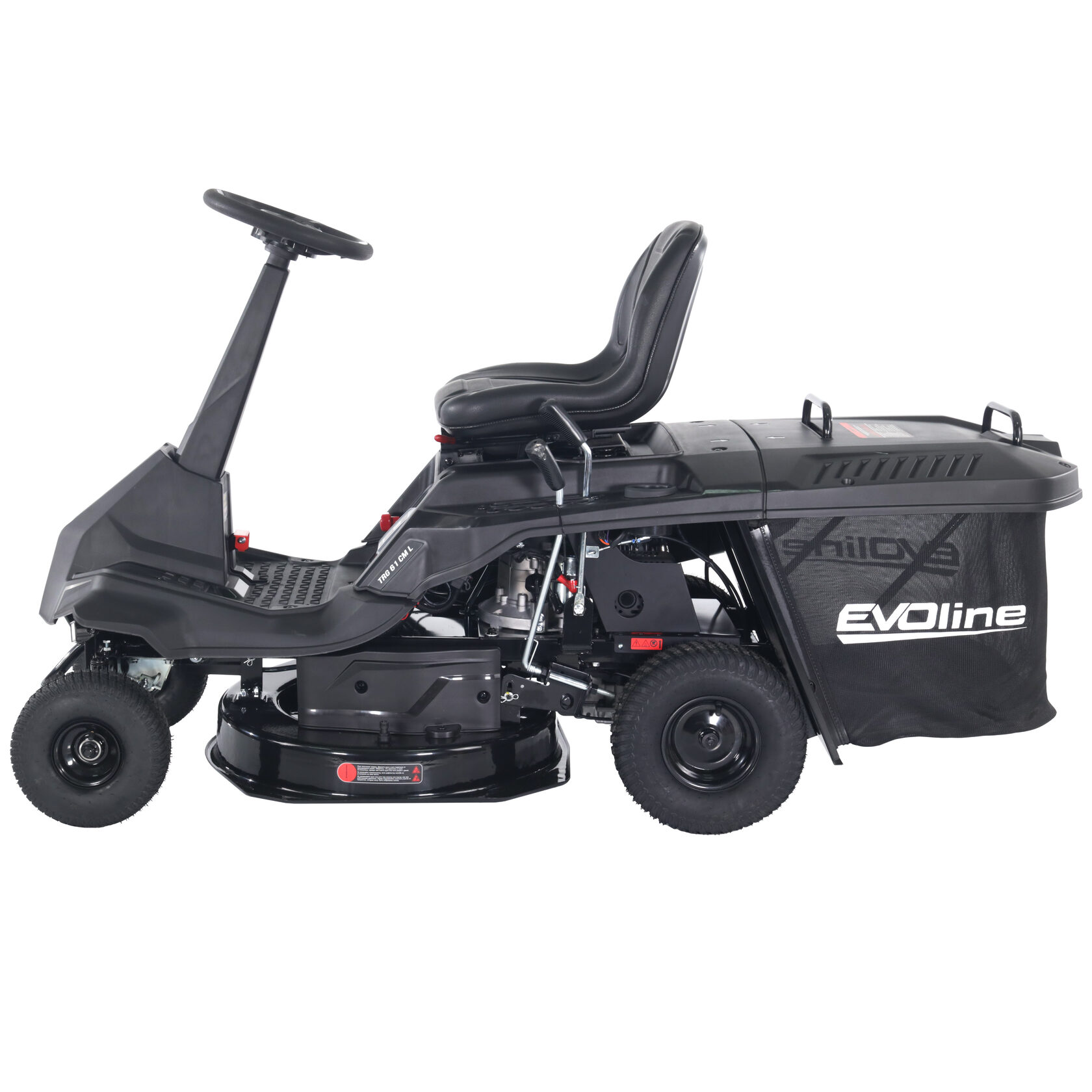 Газонокосилка с сиденьем Мини Райдер EVOline TRG 61 CML