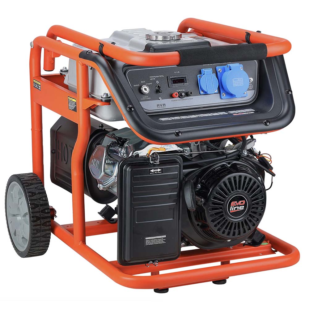 Бензиновый генератор в кожухе EVOline KB 7000 E Zongshen