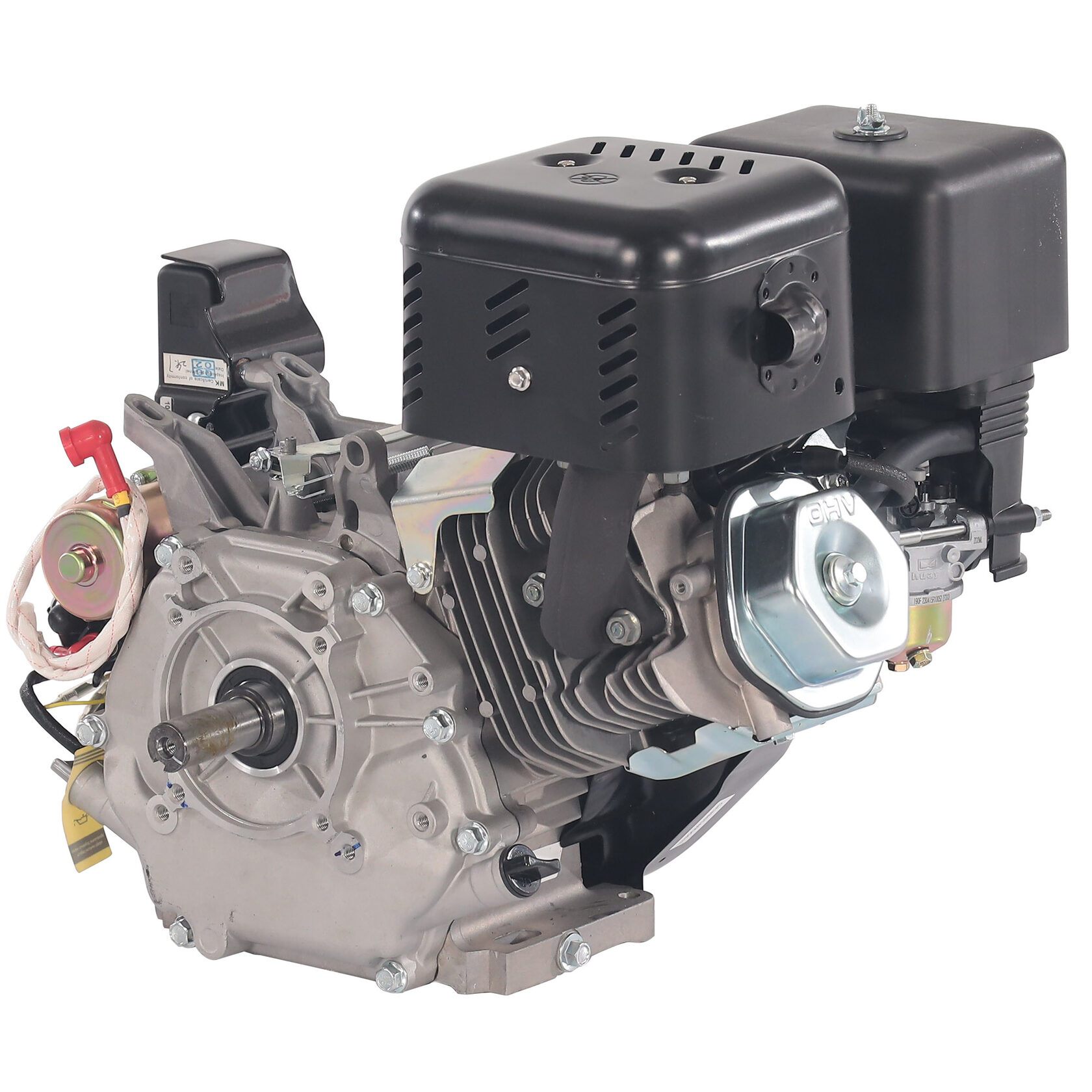Двигатель бензиновый для минитракторов, строительной техники, самоходной техники, вездеходов EVOline Zongshen 190 FE (без бака)