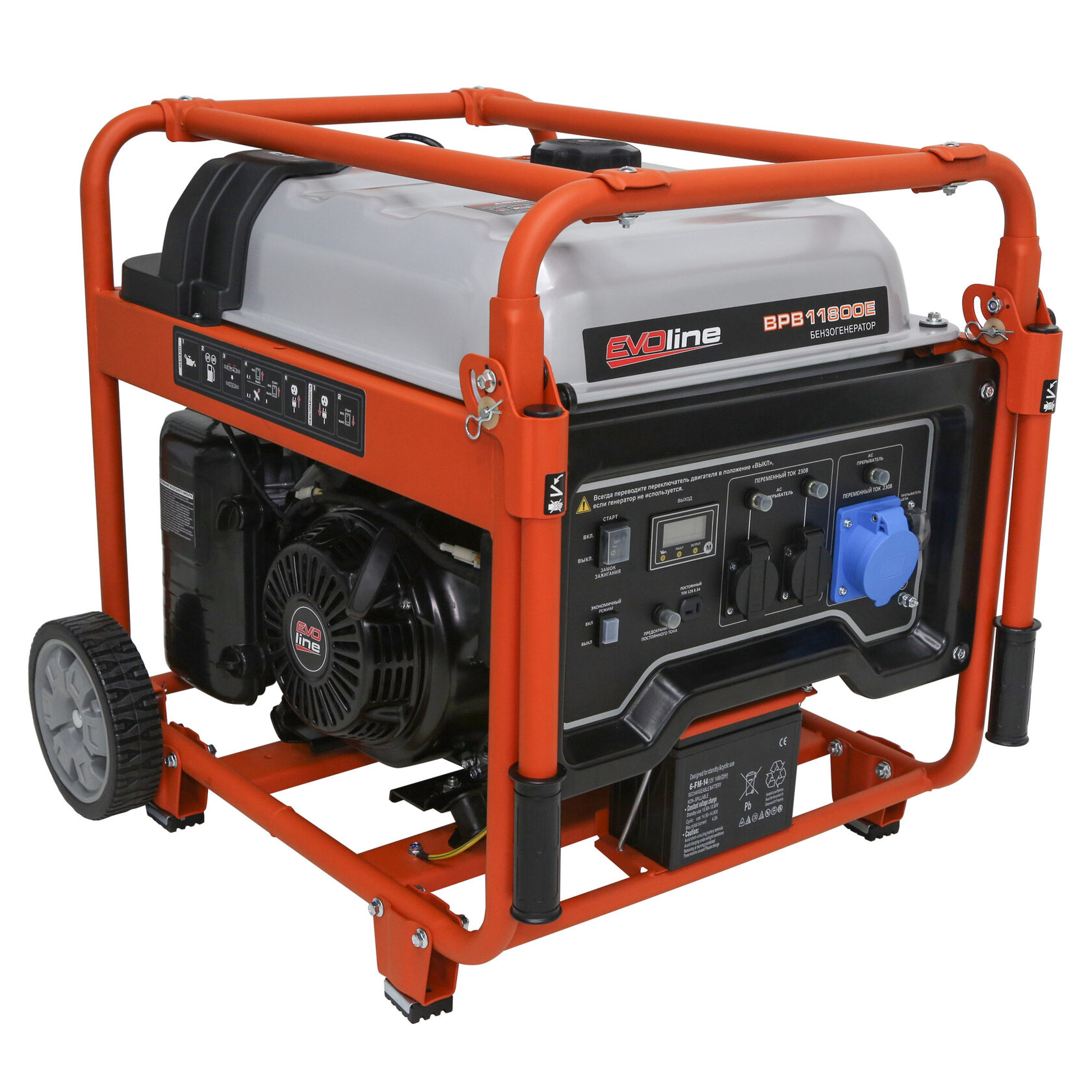 Инверторный генератор EVOline BPB 11800 E Zongshen