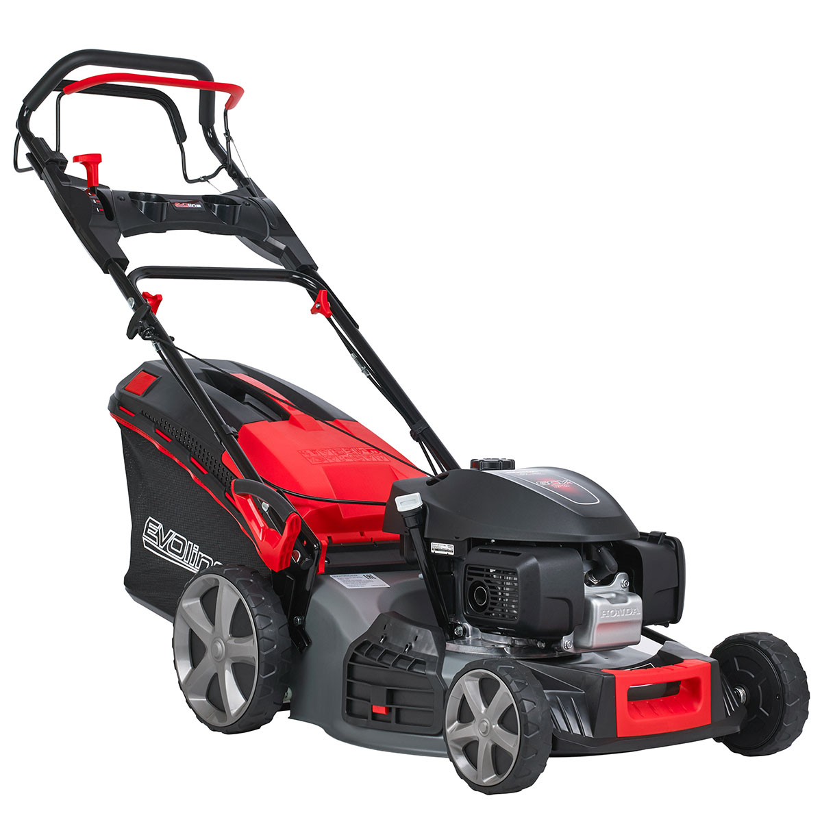 Газонокосилка баензиновая самоходная EVOline LMG 48 CVH двигатель Honda