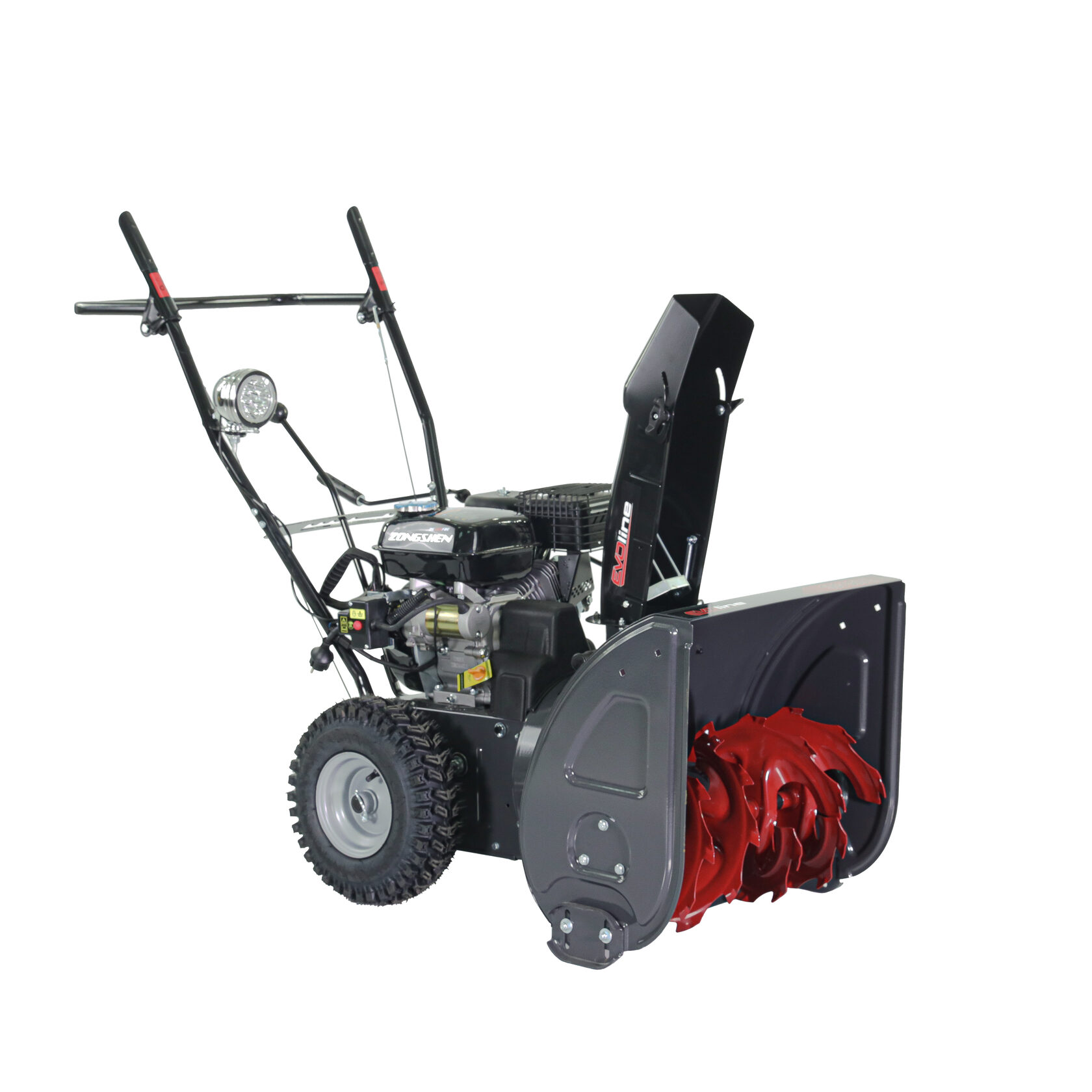 Самоходный бензиновый снегоуборщик EVOline SBG 560 E двигатель Zongshen