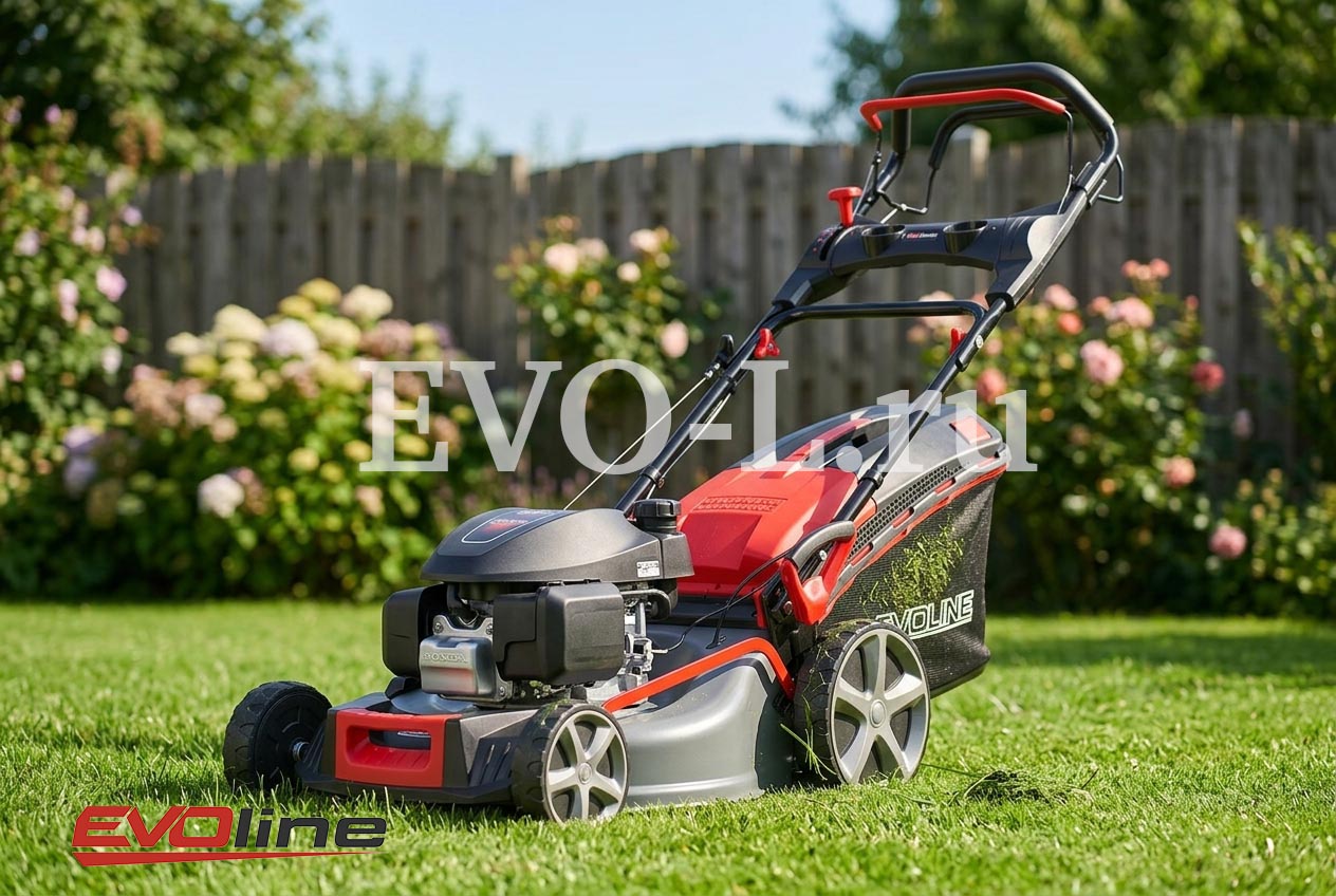 Мощная бензокосилка EVOline LMG 48 CVH с Honda двигателем