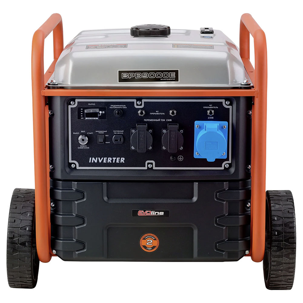 Инверторный бензиновый генератор в кожухе EVOline BPB 9000 E Zongshen