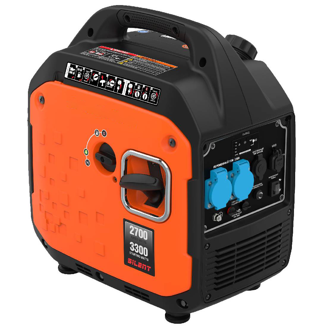 Инверторный бензиновый генератор EVOline BQH 3300 Zongshen