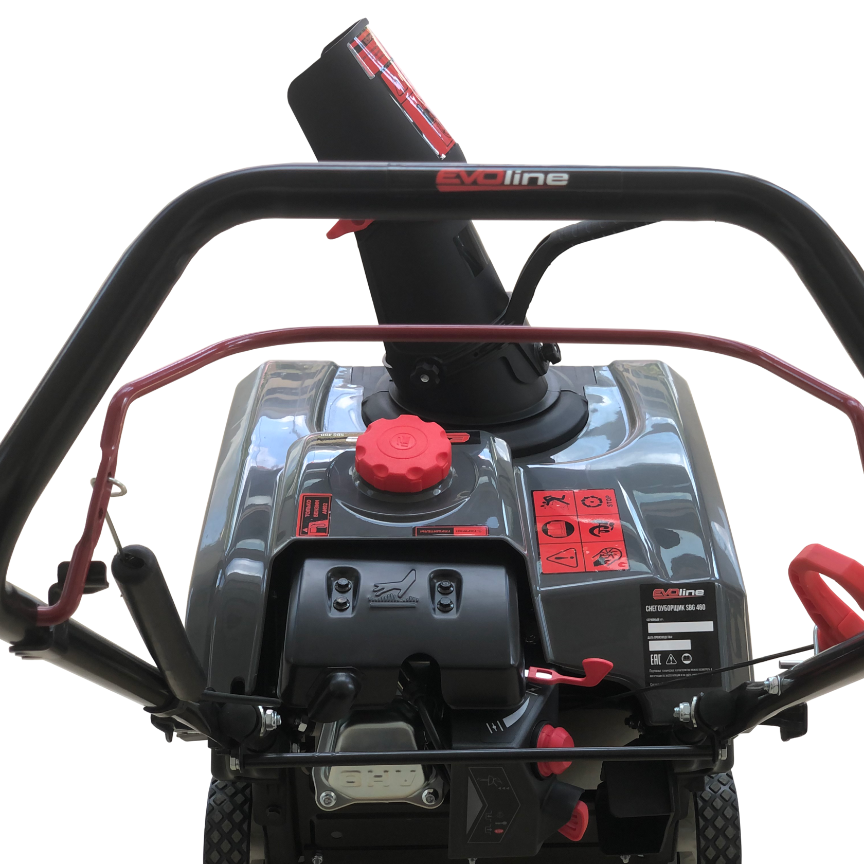 Бензиновый снегоуборщик EVOline SBG 460 двигатель Loncin
