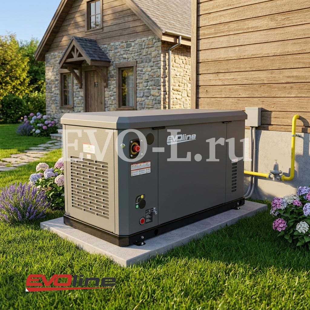 Новая модель: Мощный газовый генератор EVOline GNG 19000