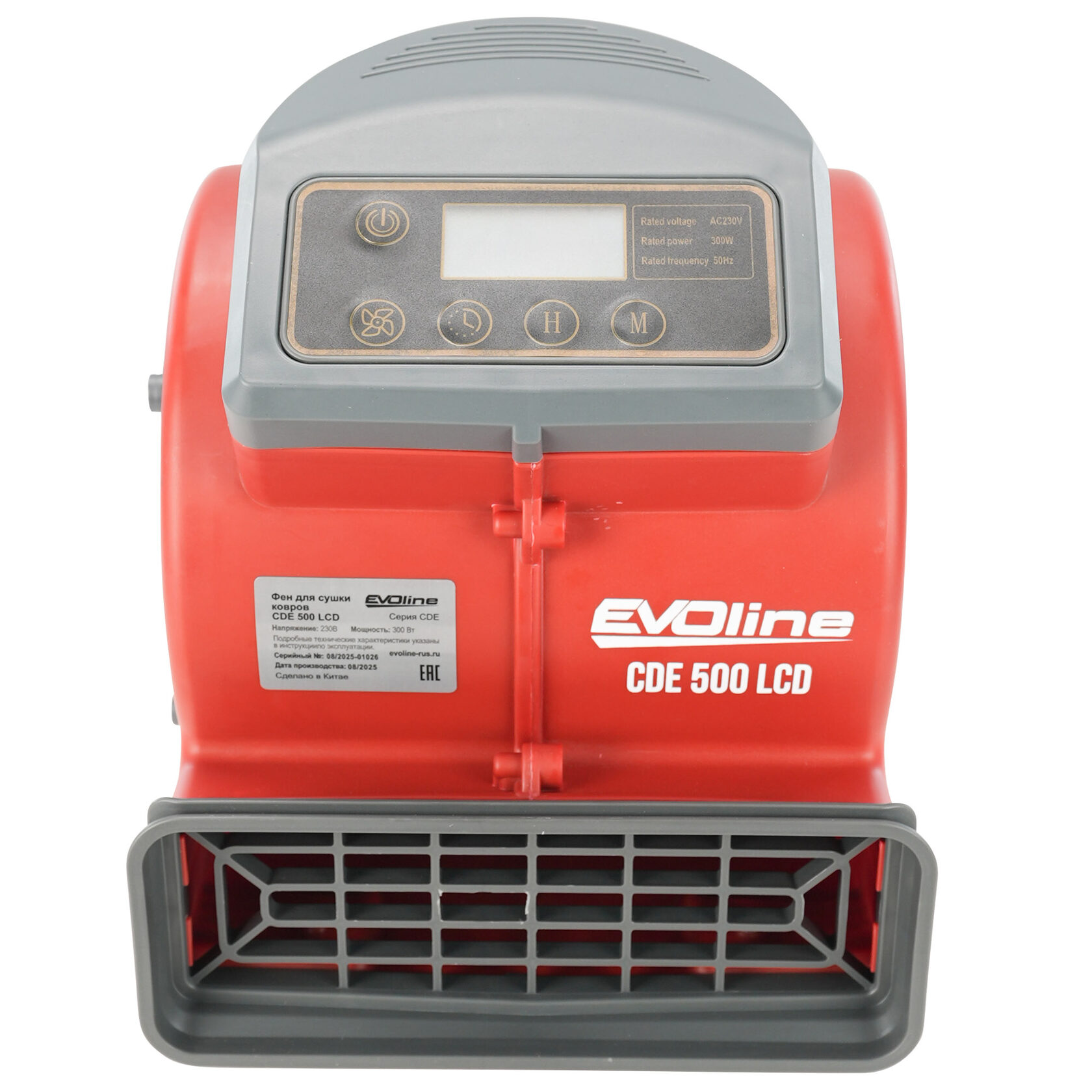 Фен для сушки ковров EVOline CDE 500 LCD