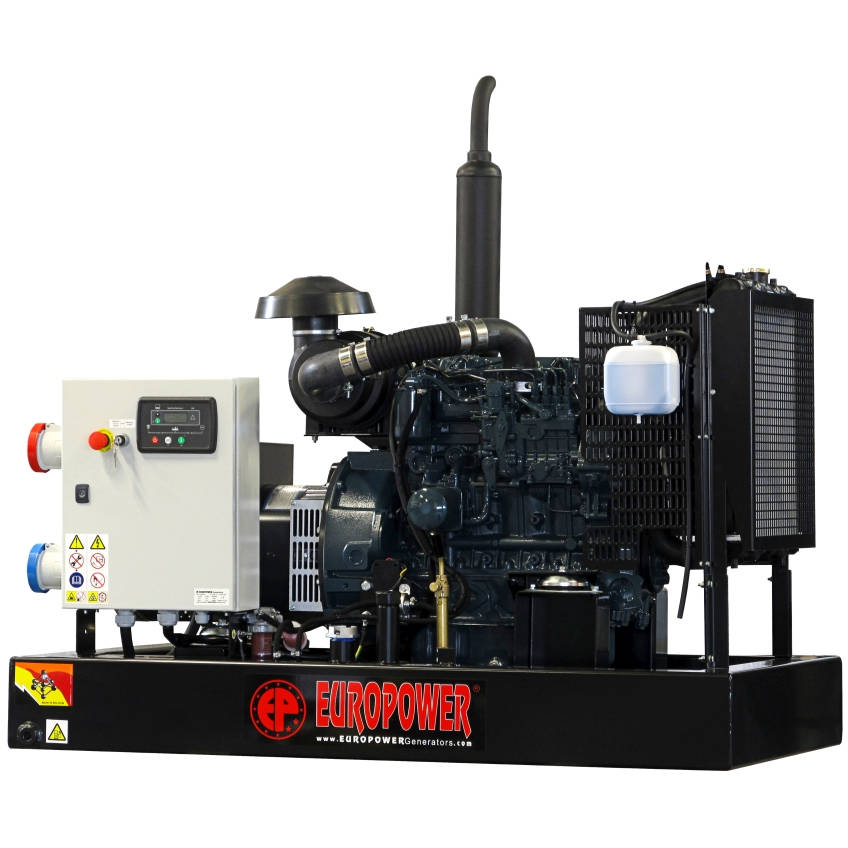Генератор дизельный EUROPOWER EP 34 TDE двигатель Kubota