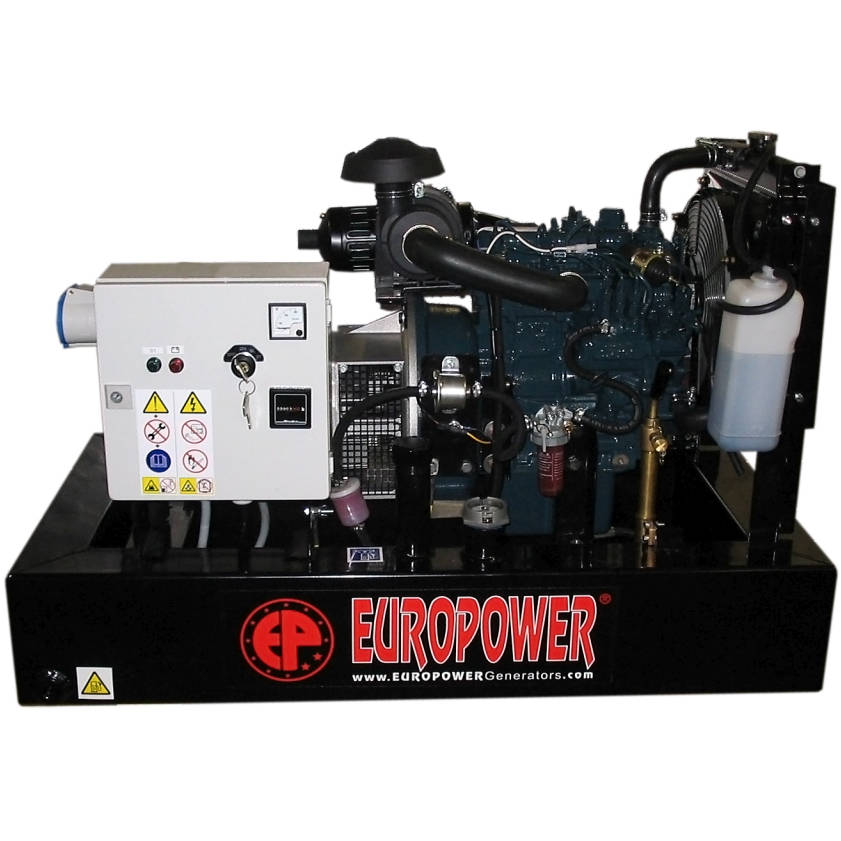 Дизельный генератор EUROPOWER EP 103 DE двигатель Kubota