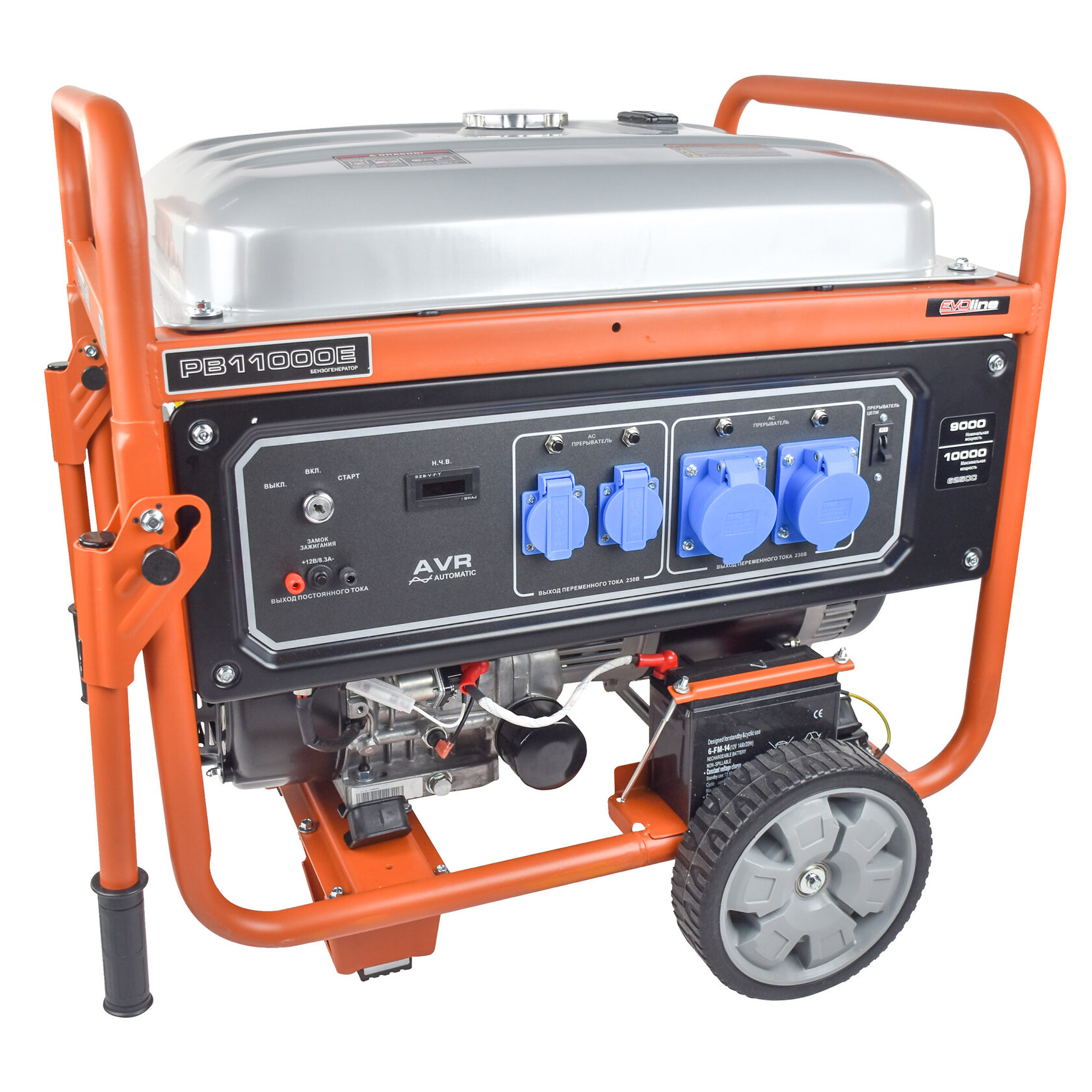 Бензиновый генератор EVOline PB 11000 E Zongshen