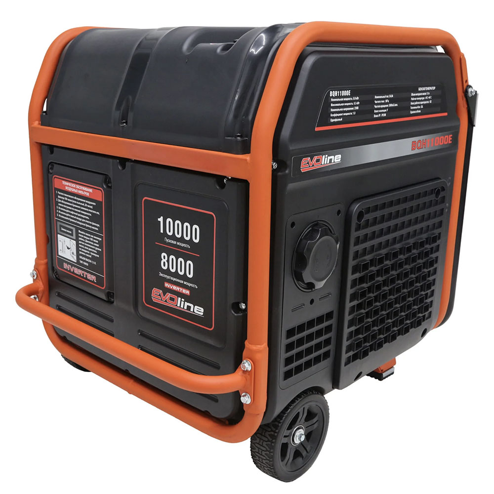 Инверторный бензиновый генератор в кожухе EVOline BQH 11000 E Zongshen