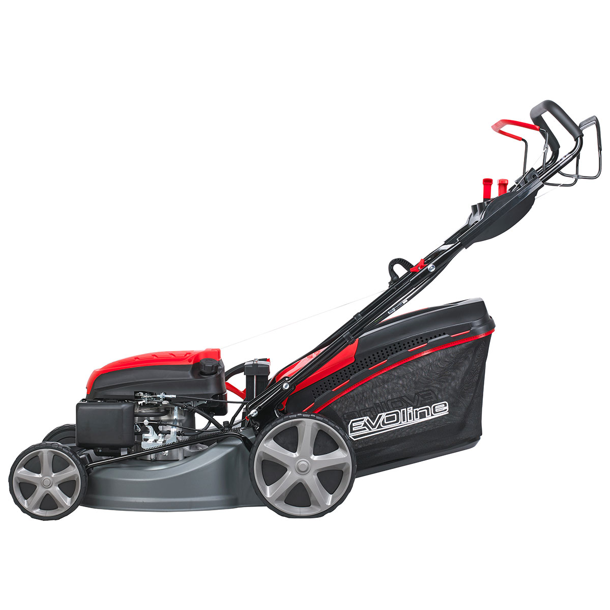 Газонокосилка баензиновая самоходная EVOline LMG 53 CVE