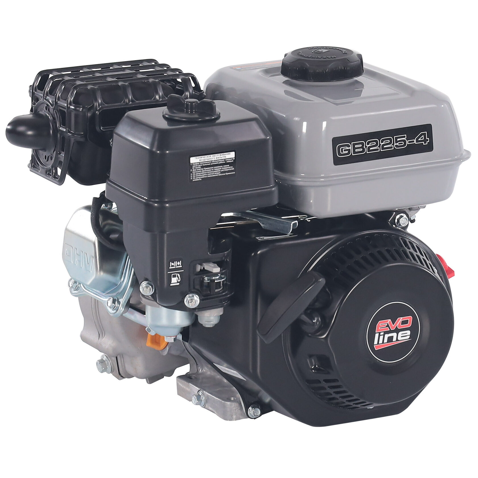 Двигатель бензиновый для картинга EVOline Zongshen GB 225-4