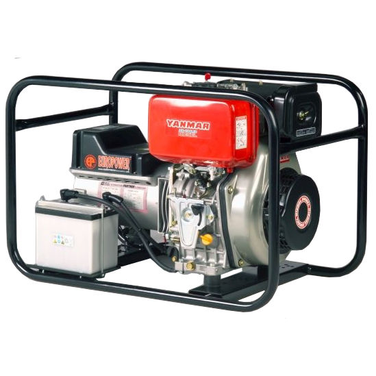 Генератор дизельный EUROPOWER EP 2800 DE двигатель Yanmar