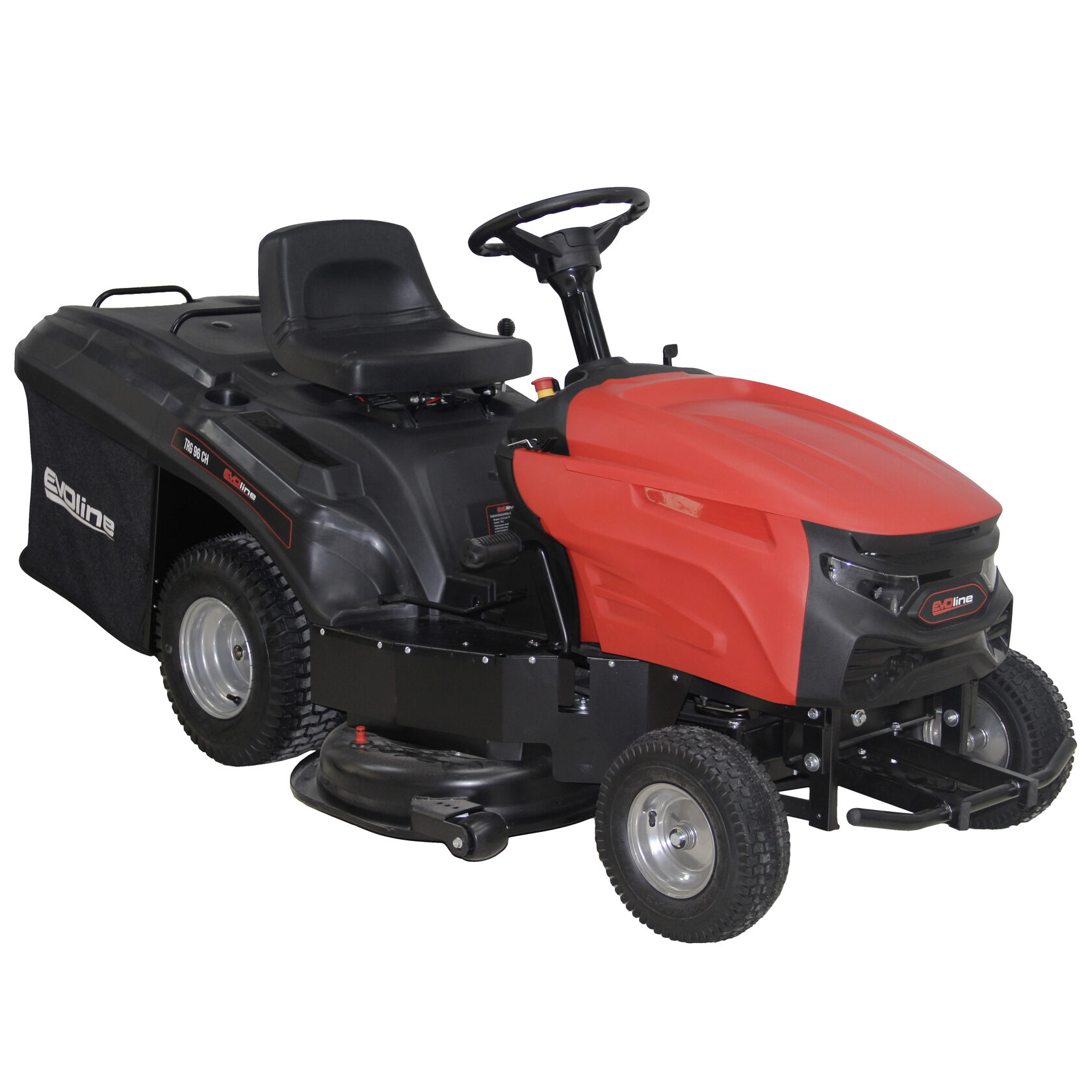 Газонокосилка с сиденьем Мини трактор EVOline TRG 96 CH двигатель Zongshen