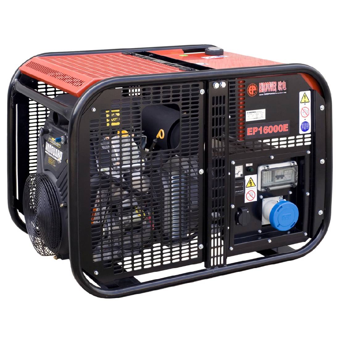 Генератор бензиновый EUROPOWER EP 16000 E двигатель B&S