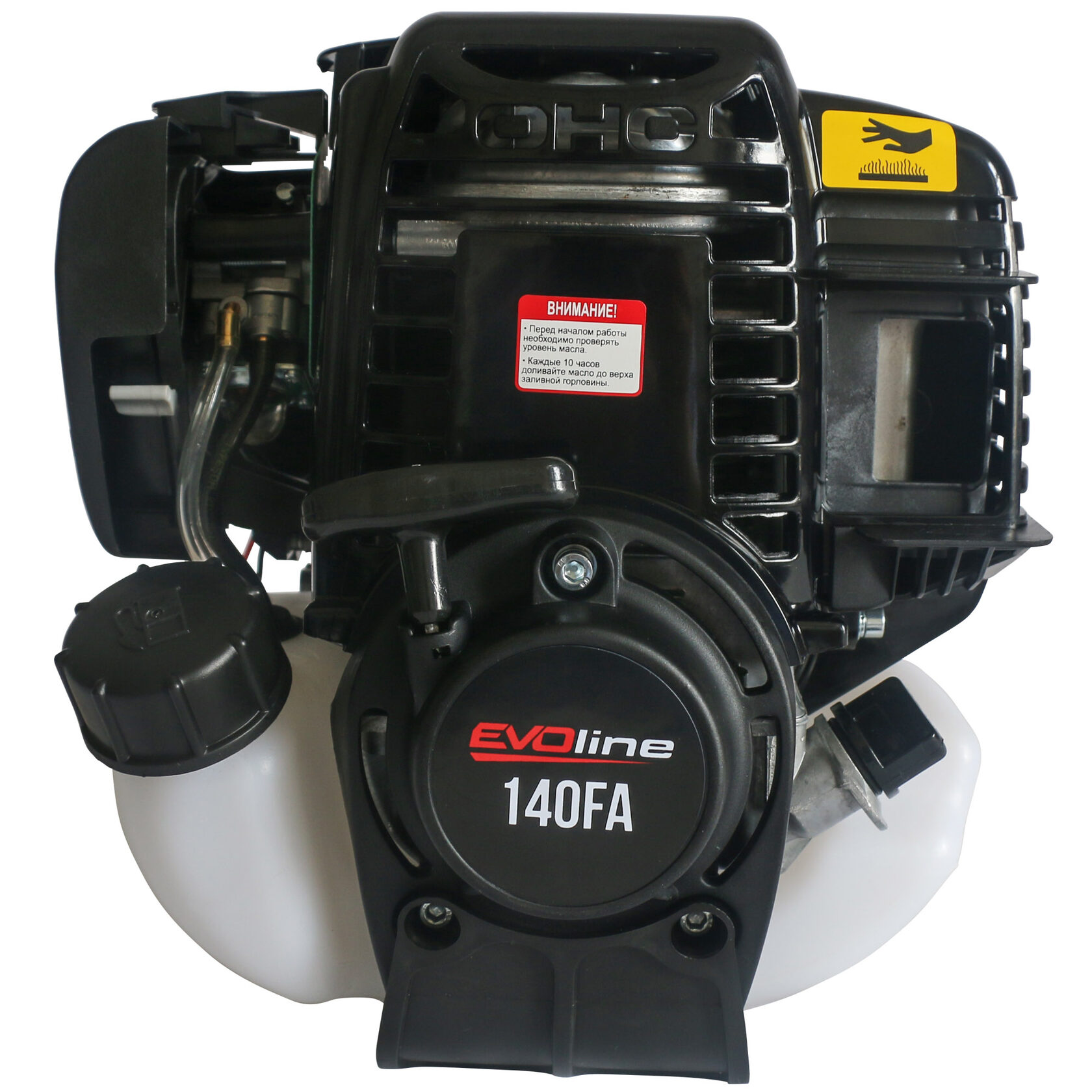 Двигатель бензиновый для триммеров, мотокос, виброреек EVOline Zongshen 140 FA