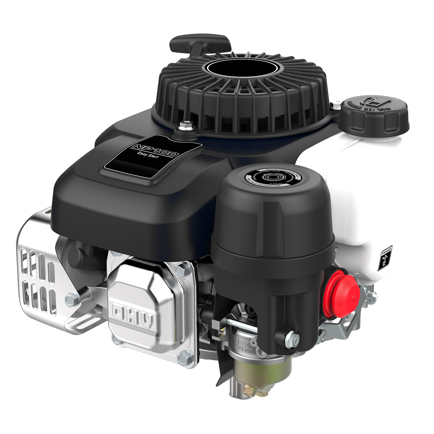 Двигатель бензиновый для газонокосилок, культиваторов, бурильных установок EVOline Zongshen NP 100