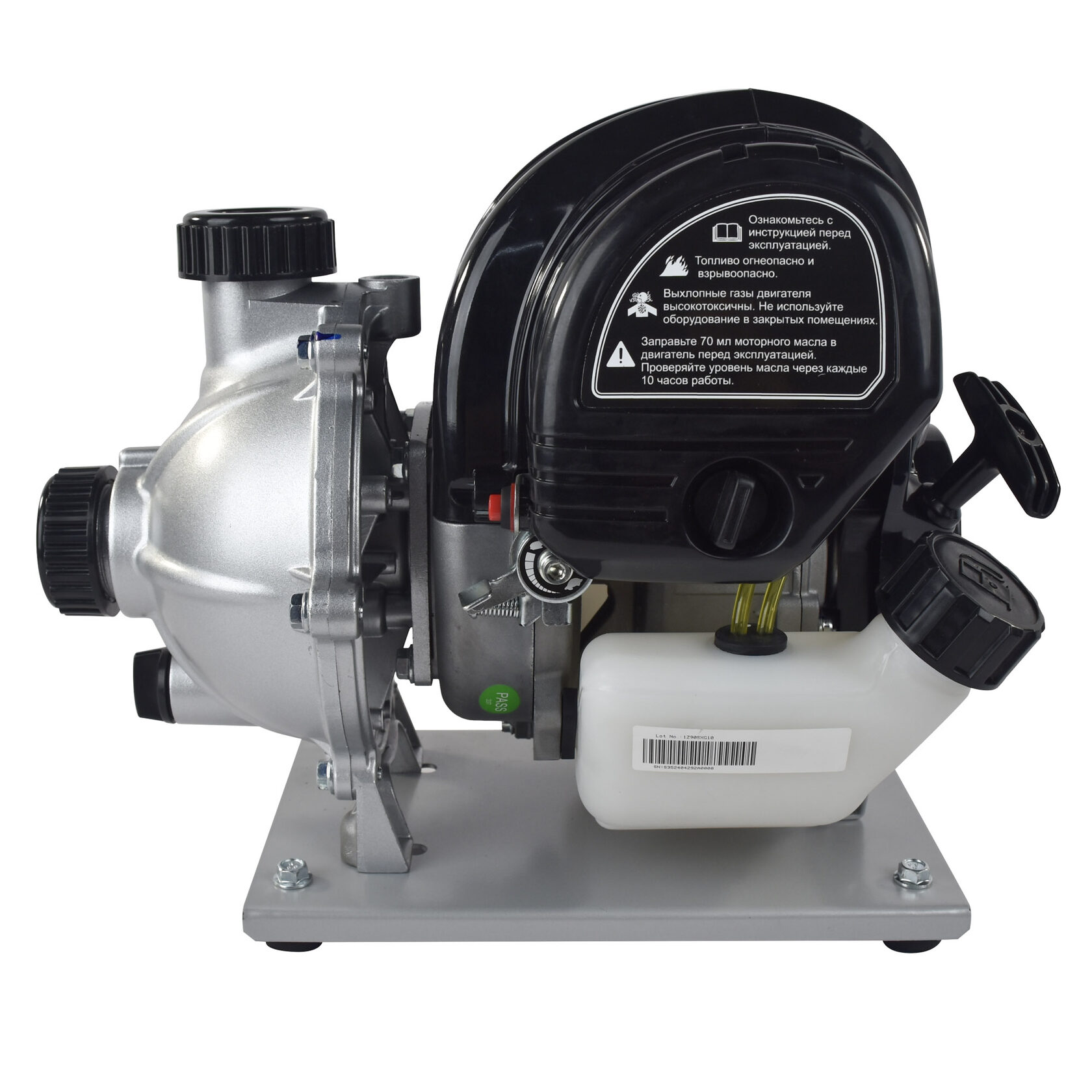 Мотопомпа бензиновая для чистой воды EVOline XG 10 Zongshen