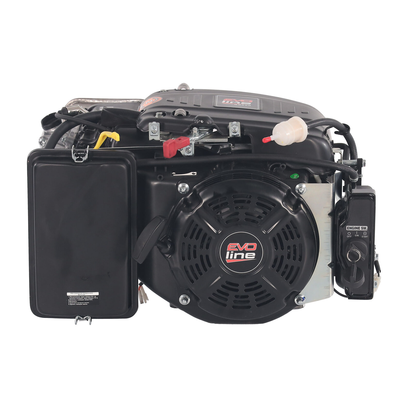 Двигатель бензиновый для лебедок, культиваторов, мотопомп, садового и строительного оборудования EVOline Zongshen GB 620 E