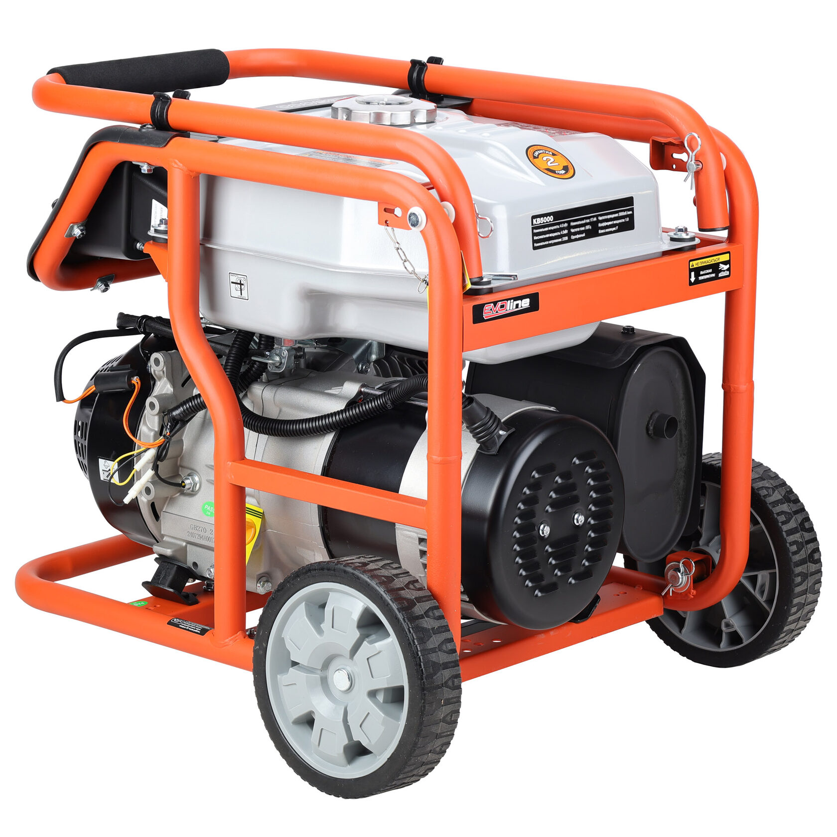 Бензиновый генератор EVOline KB 5000 Zongshen