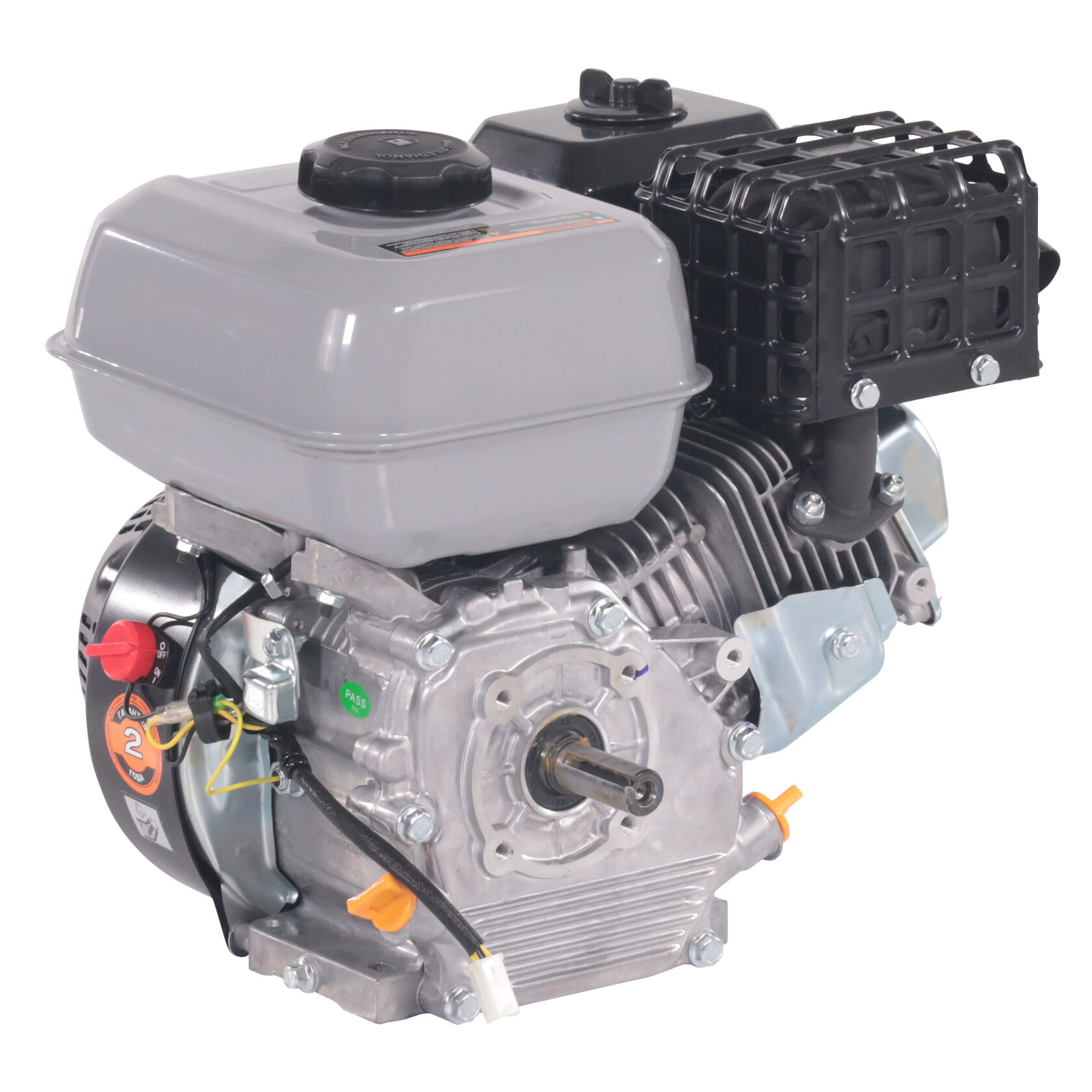 Двигатель бензиновый для культиваторов, мотопомп, садового и строительного оборудования EVOline Zongshen GB 225