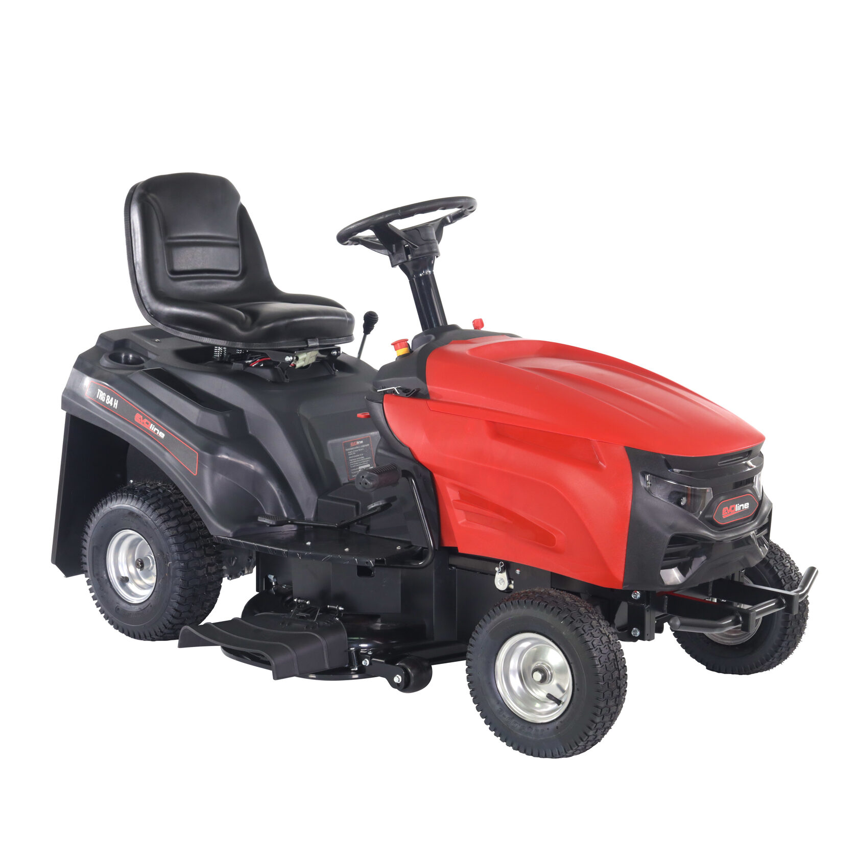 Газонокосилка с сиденьем Мини трактор EVOline TRG 84 H двигатель Zongshen