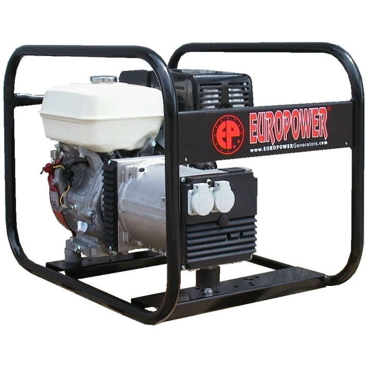 Генератор бензиновый EUROPOWER EP 4100 двигатель Honda