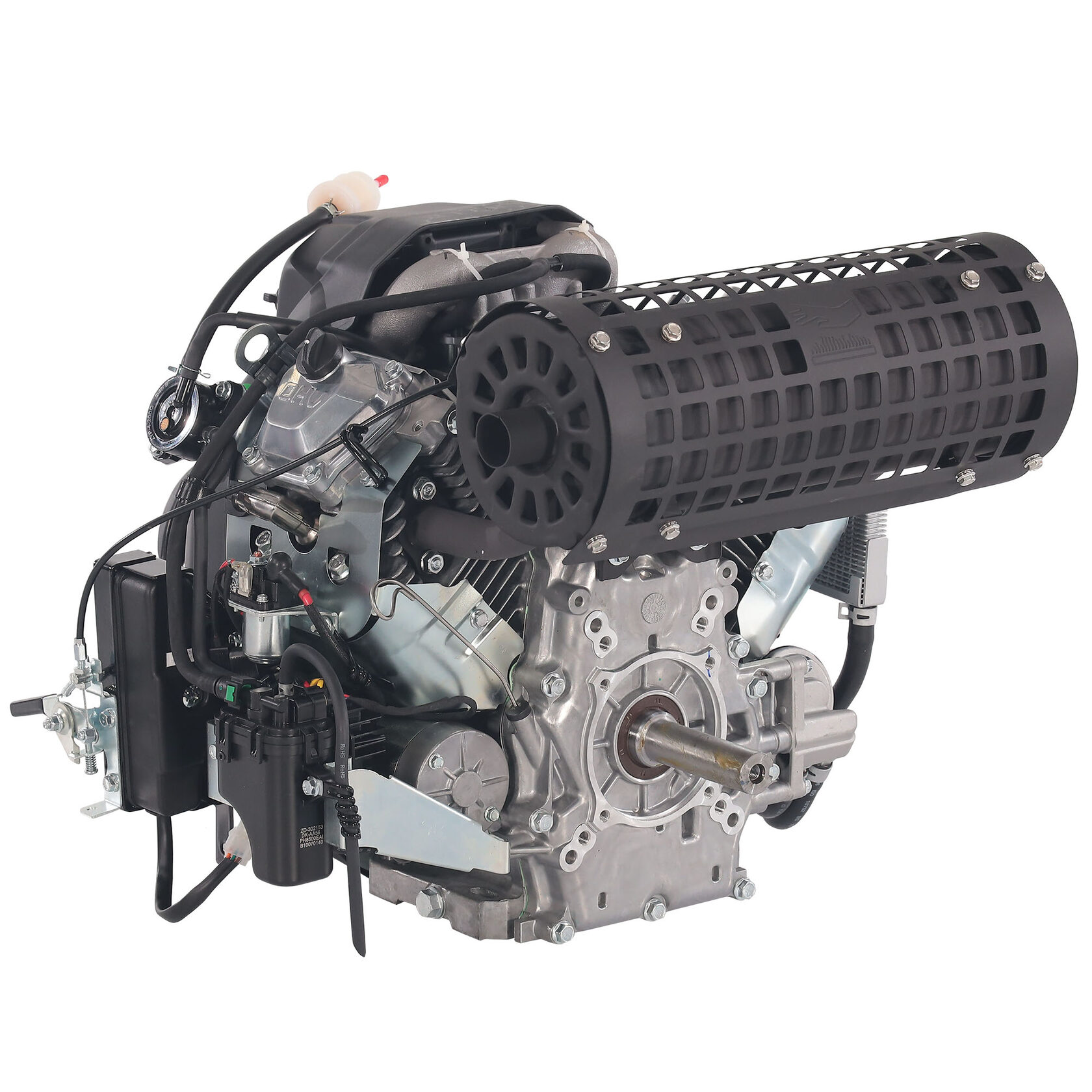 Двигатель бензиновый для затирочных машин, строительного оборудования, вездеходов, мотопомп EVOline Zongshen GB 750 B EFI