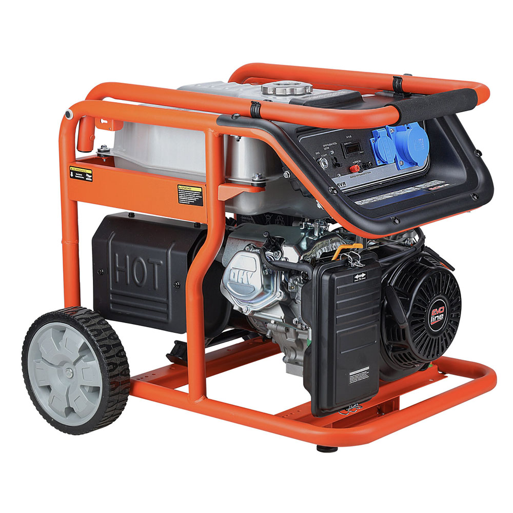 Бензиновый генератор в кожухе EVOline KB 6000 E Zongshen
