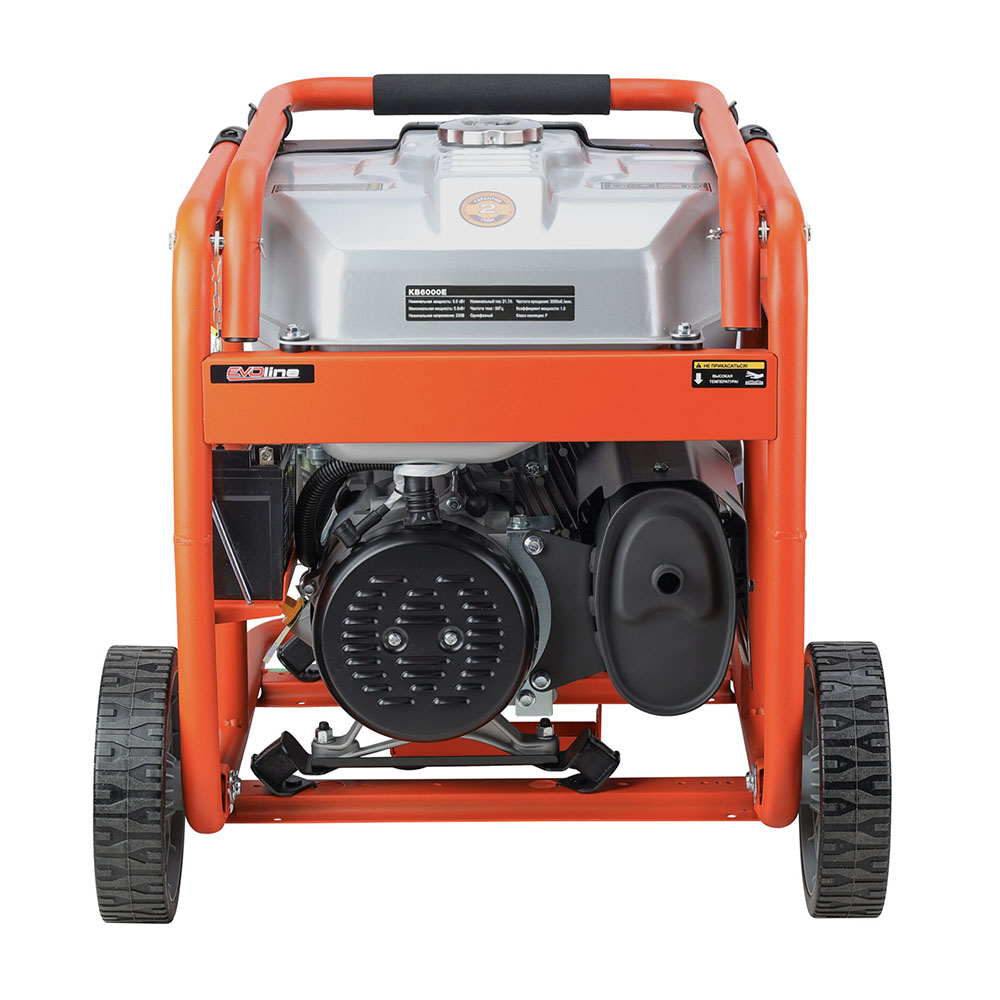 Бензиновый генератор в кожухе EVOline KB 6000 E Zongshen