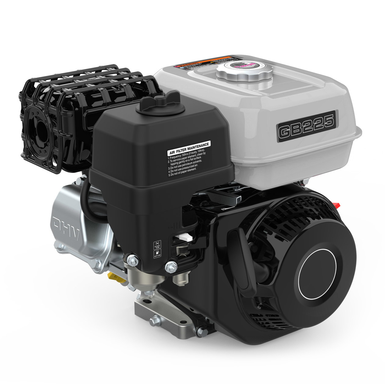 Двигатель бензиновый для культиваторов, мотопомп, опрыскивателей, строительного оборудования EVOline Zongshen GB 225