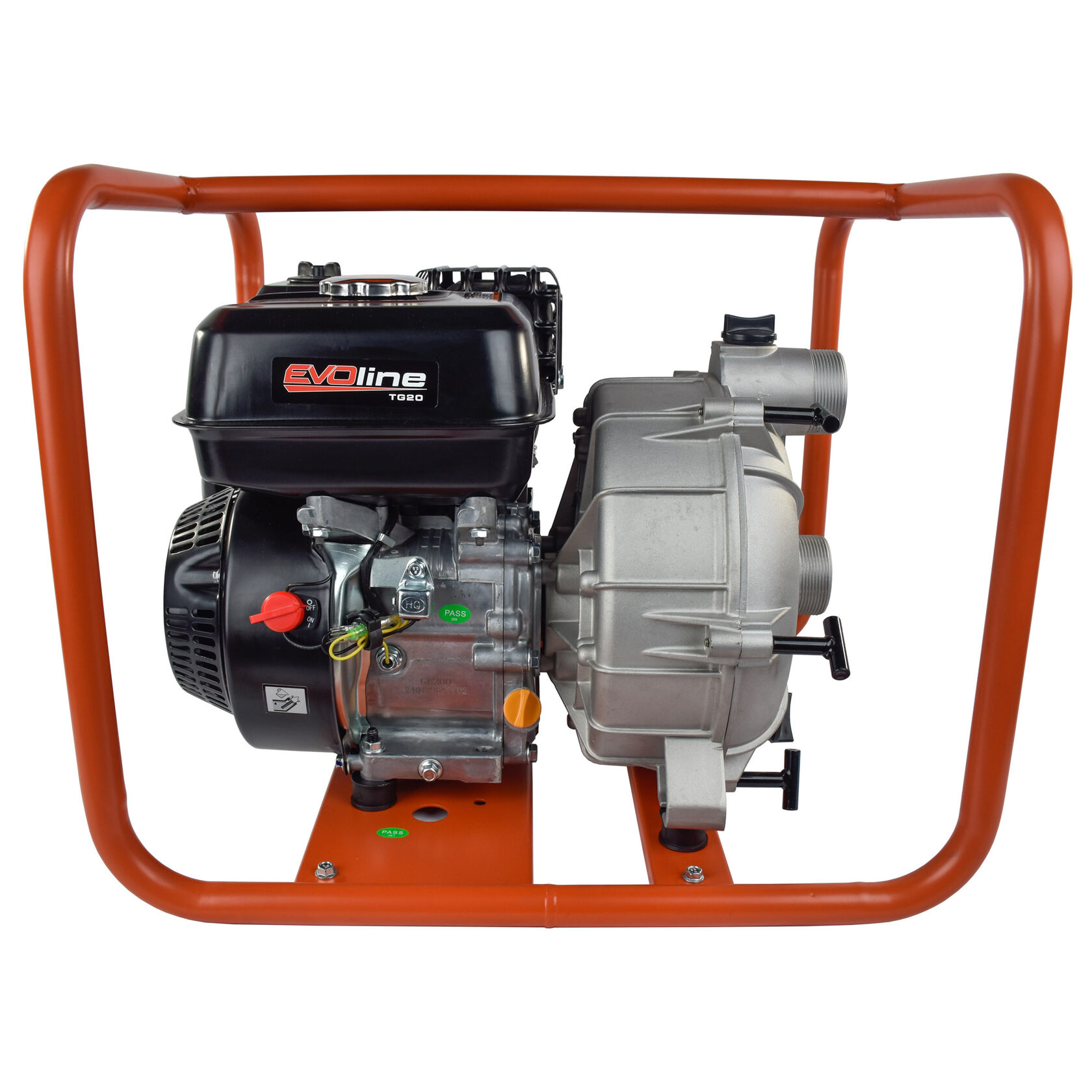 Мотопомпа бензиновая для грязной воды EVOline TG 20 Zongshen