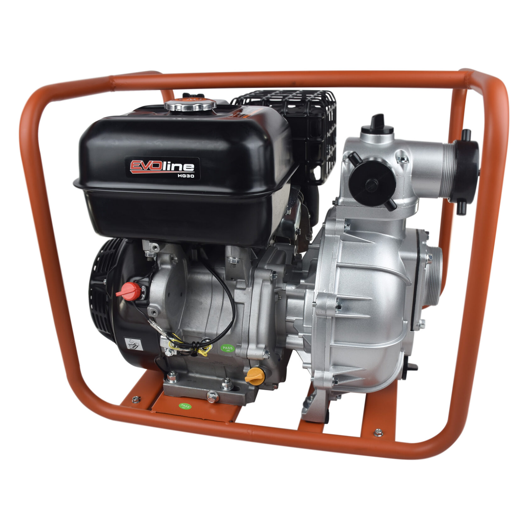 Мотопомпа бензиновая высоконапорная пожарная  EVOline HG 30 Zongshen