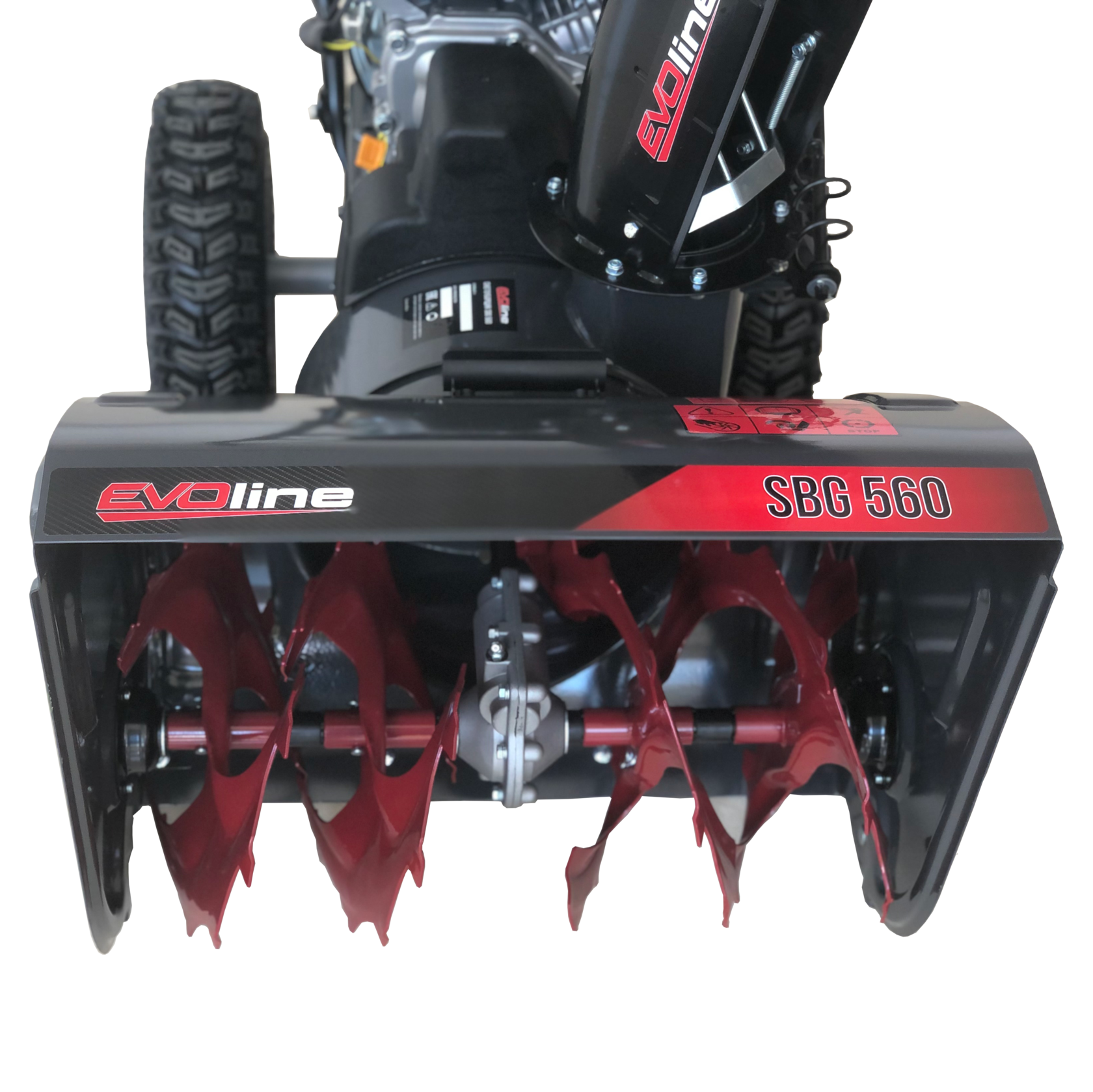 Самоходный бензиновый снегоуборщик EVOline SBG 560 двигатель Zongshen