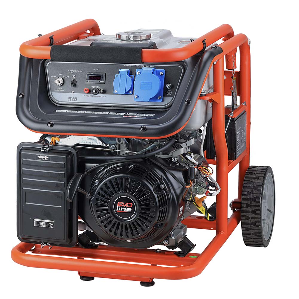 Бензиновый генератор в кожухе EVOline KB 7000 E Zongshen