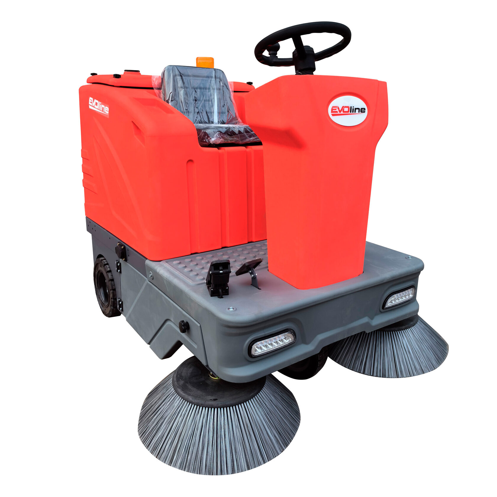Аккумуляторная подметальная машина EVOline SWB 1400 R без АКБ и З/У
