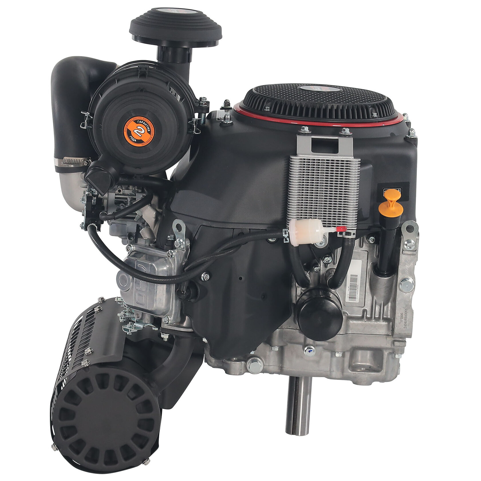 Двигатель бензиновый для тракторов, райдеров, косилок с сиденьем, вездеходов, затирочных и шлифовальных машин EVOline Zongshen XP 1000 FE