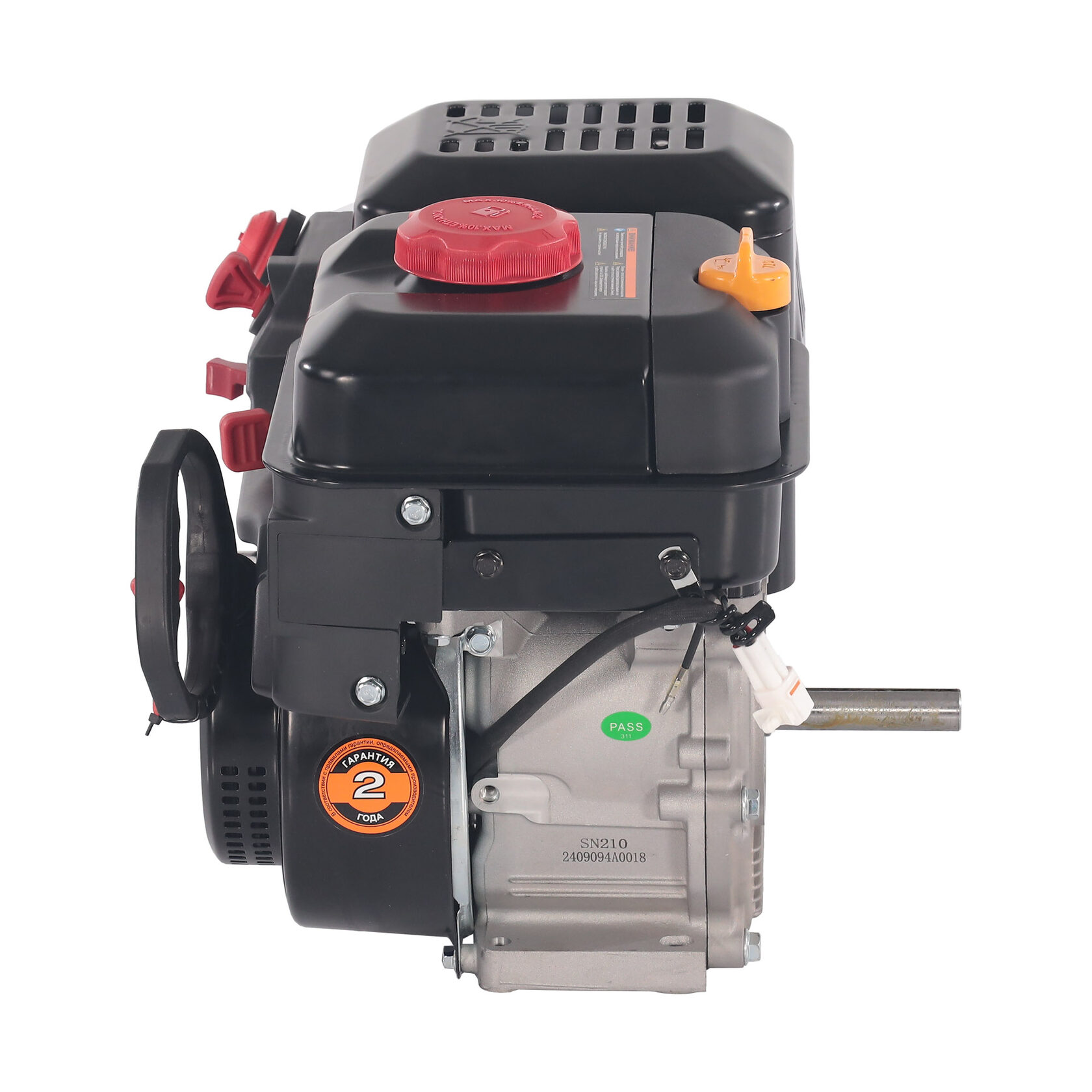 Двигатель бензиновый для снегоуборщиков EVOline Zongshen SN 210