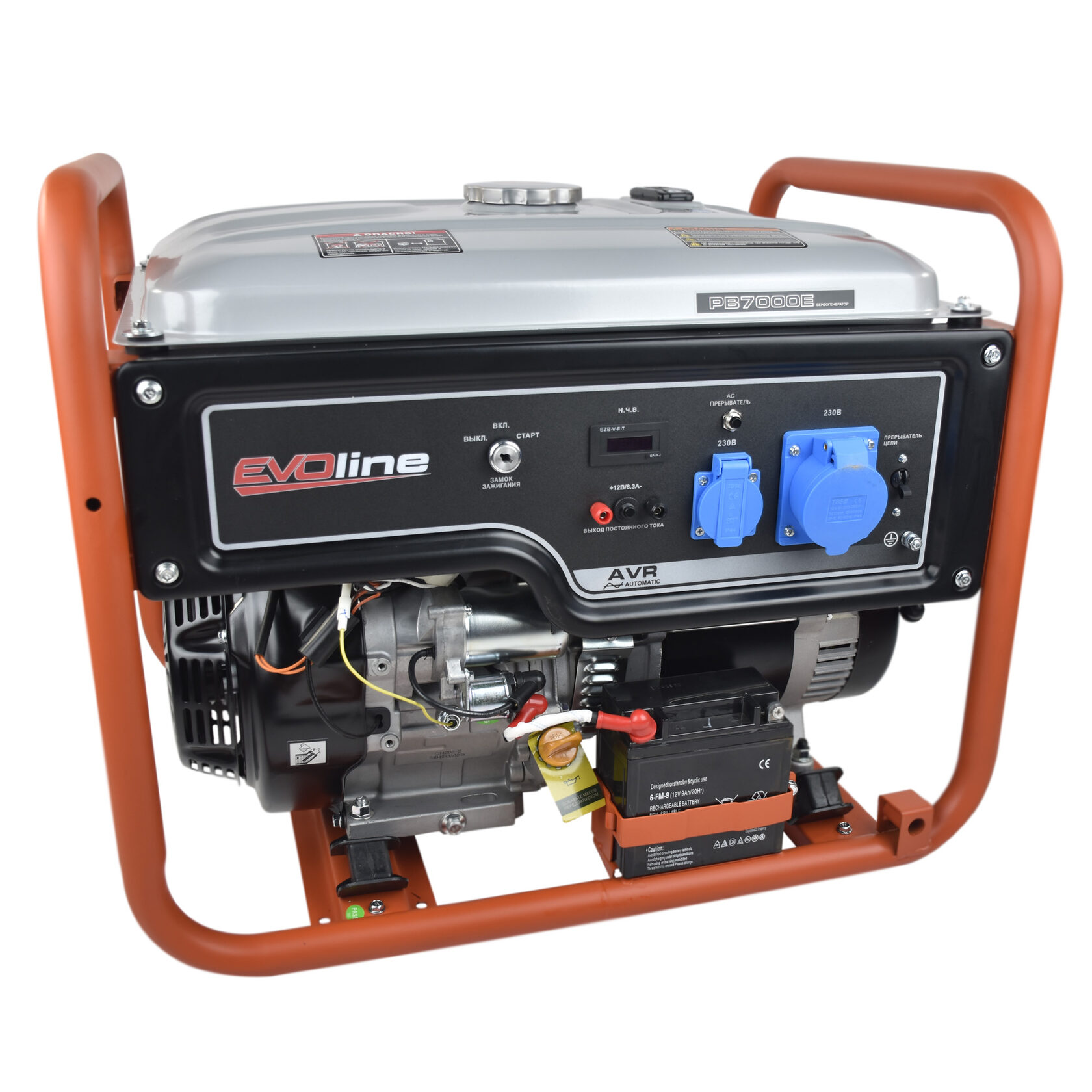 Бензиновый генератор EVOline PB 7000 E Zongshen