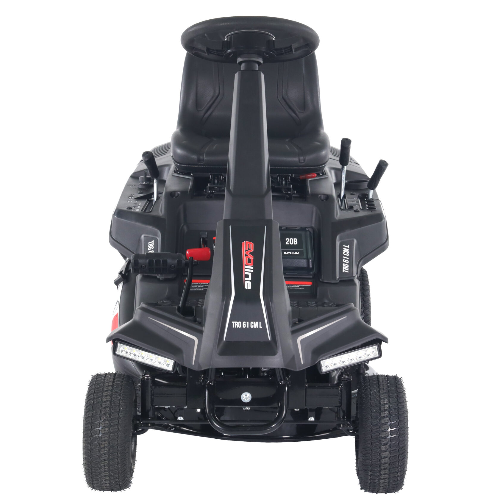Газонокосилка с сиденьем Мини Райдер EVOline TRG 61 CML