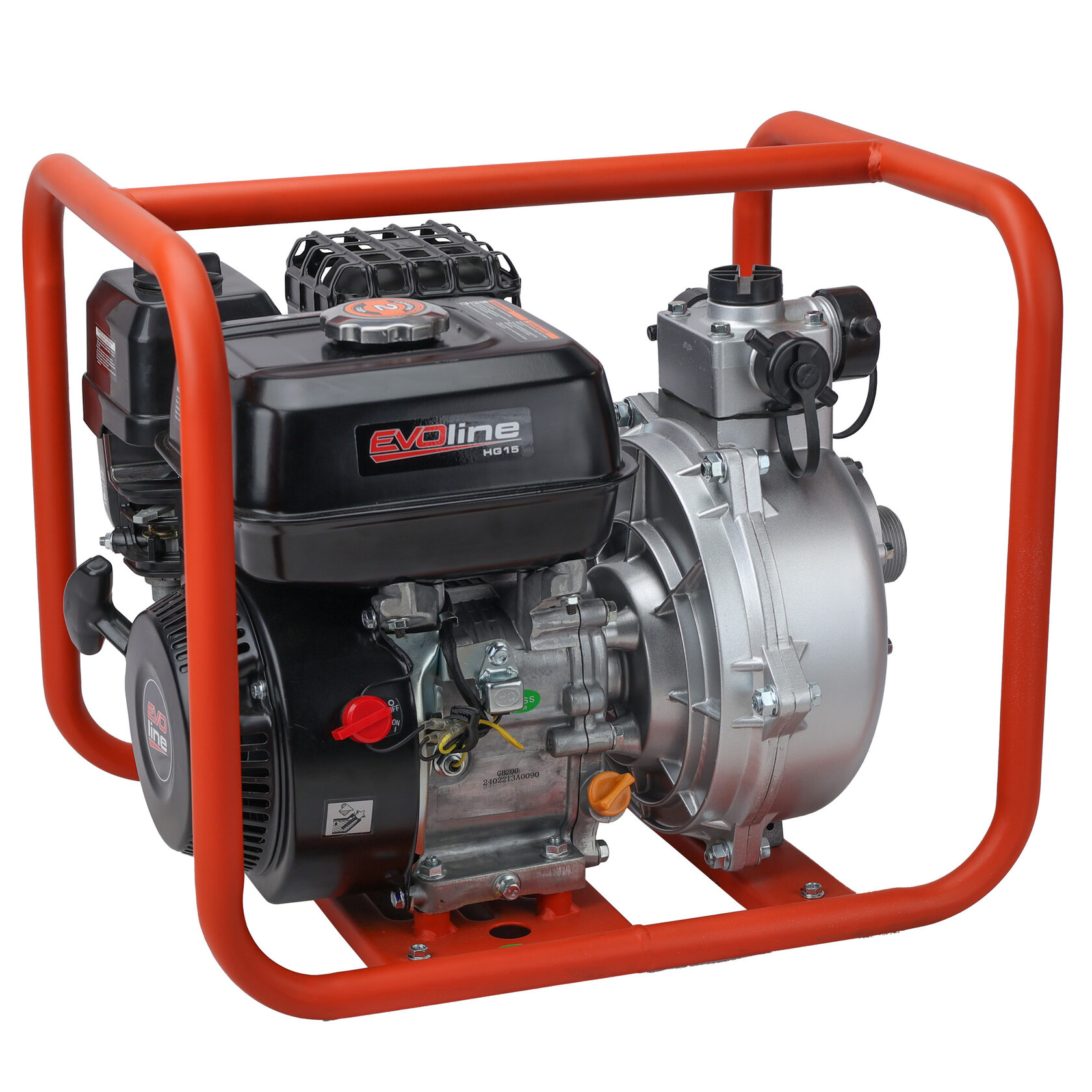 Мотопомпа бензиновая высоконапорная пожарная EVOline HG 15 Zongshen