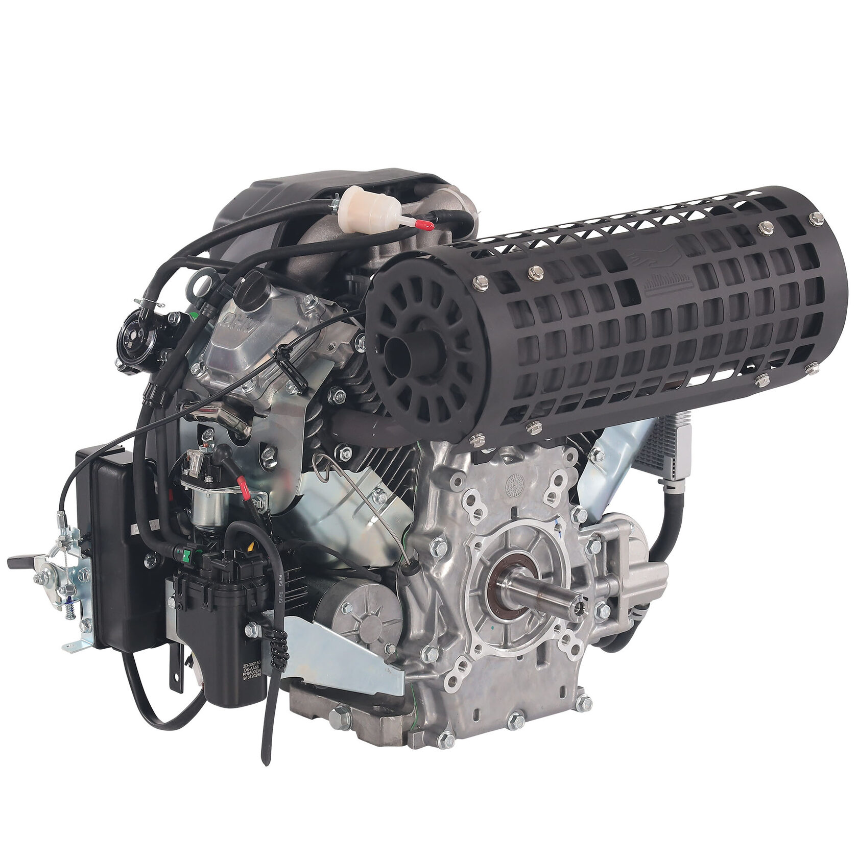 Двигатель бензиновый для затирочных машин, строительного оборудования, вездеходов, мотопомп EVOline Zongshen GB 750 EFI