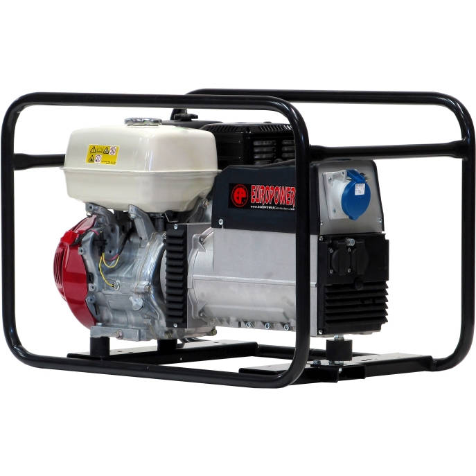 Генератор бензиновый EUROPOWER EP 7000 двигатель Honda