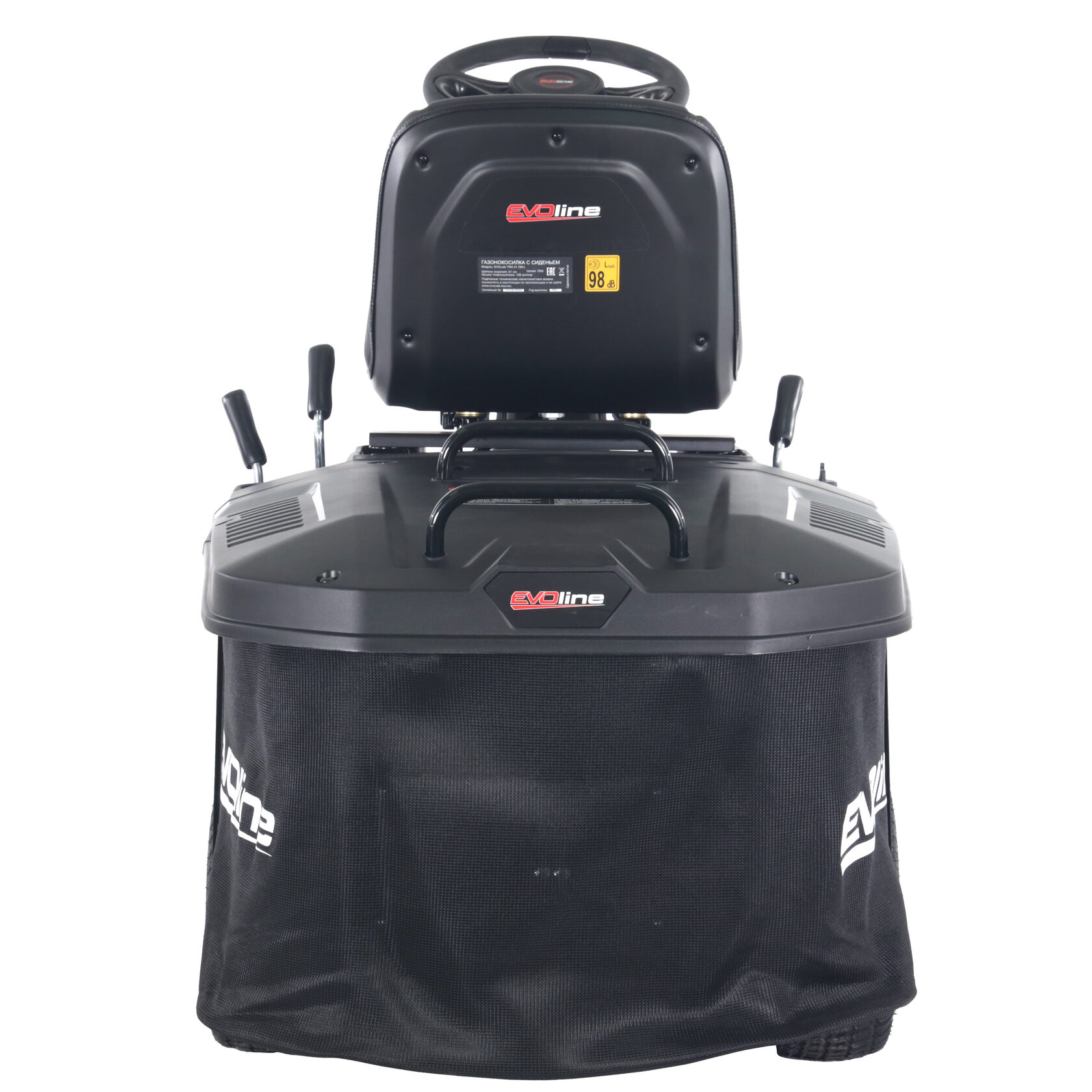 Газонокосилка с сиденьем Мини Райдер EVOline TRG 61 CML