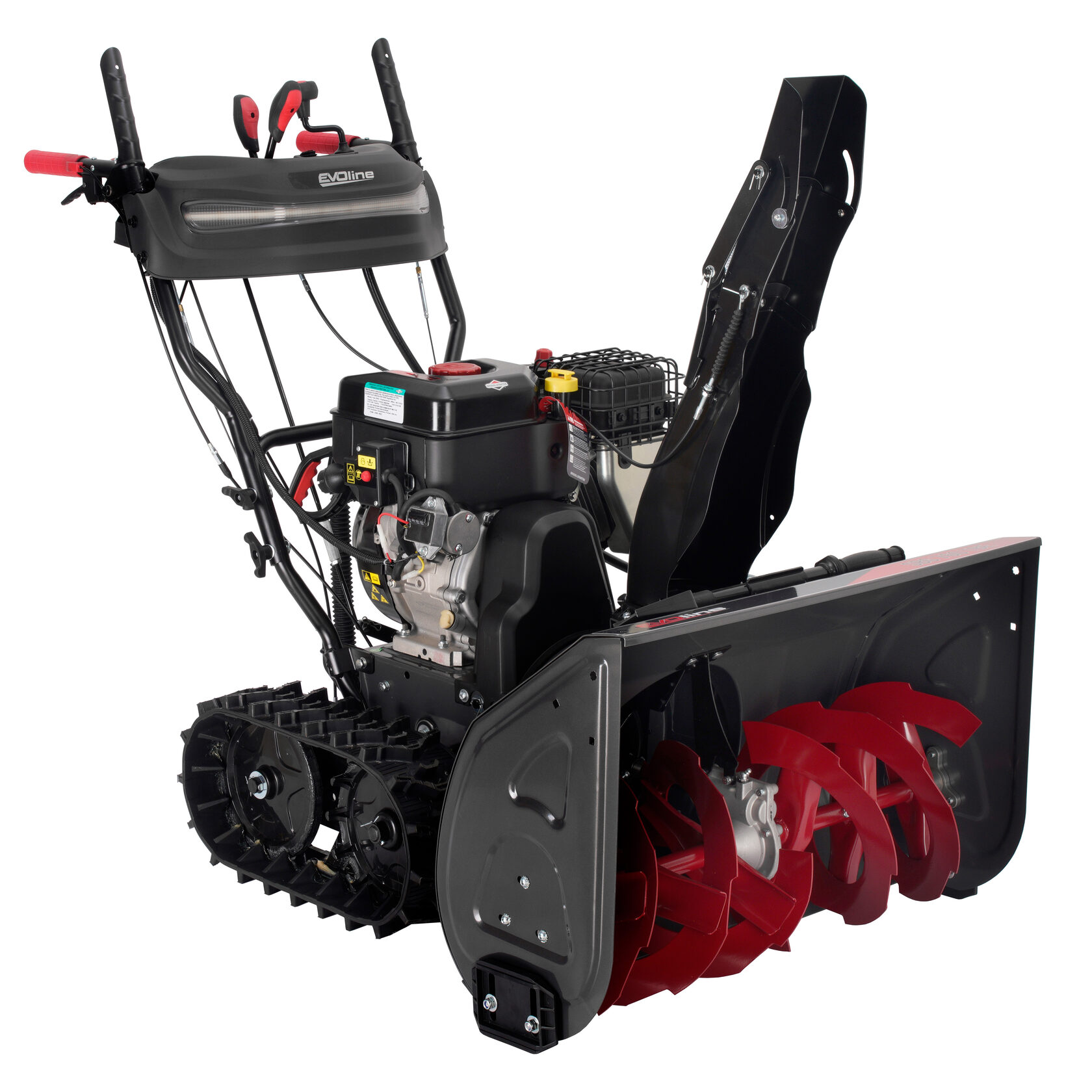 Самоходный бензиновый снегоуборщик EVOline SBG 760 TBE двигатель Briggs&Stratton