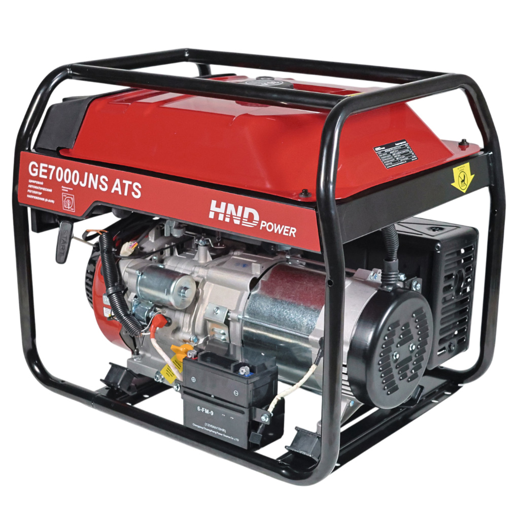 Генератор бензиновый HND GE 7000 JNS ATS
