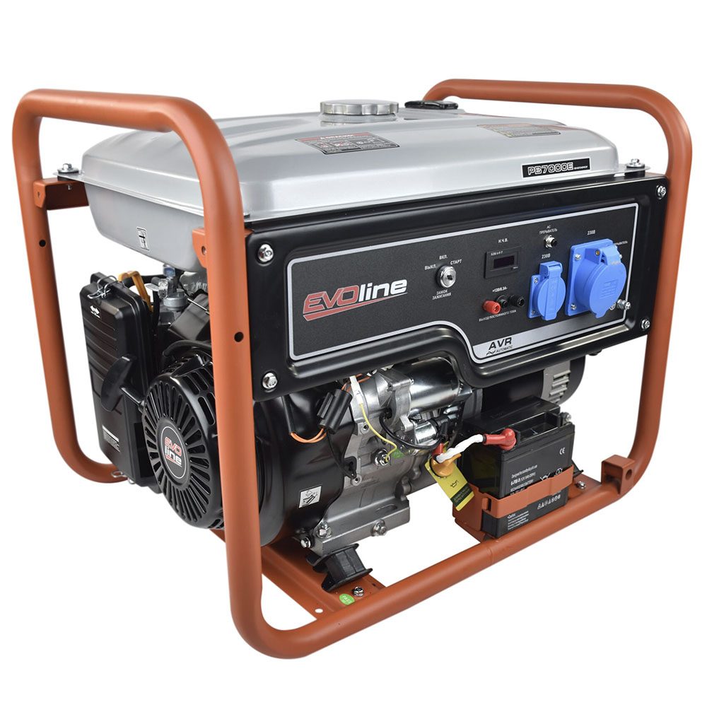 Бензиновый генератор в кожухе EVOline PB 7000 E Zongshen