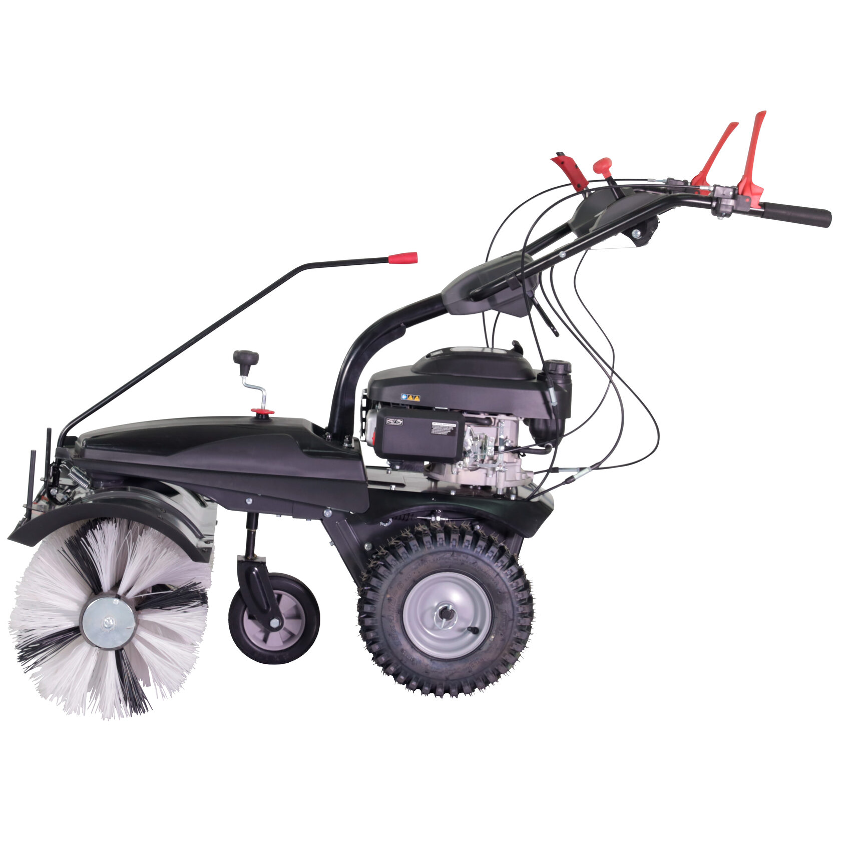 Самоходная бензиновая подметальная машина EVOline SWG 1000 двигатель Zongshen